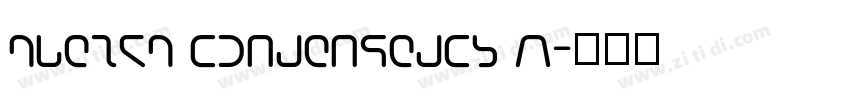 Abetka CondensedCY M字体转换